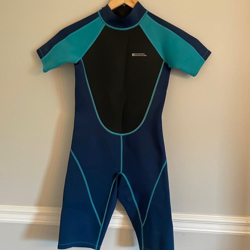 Wet suit shorty youth
